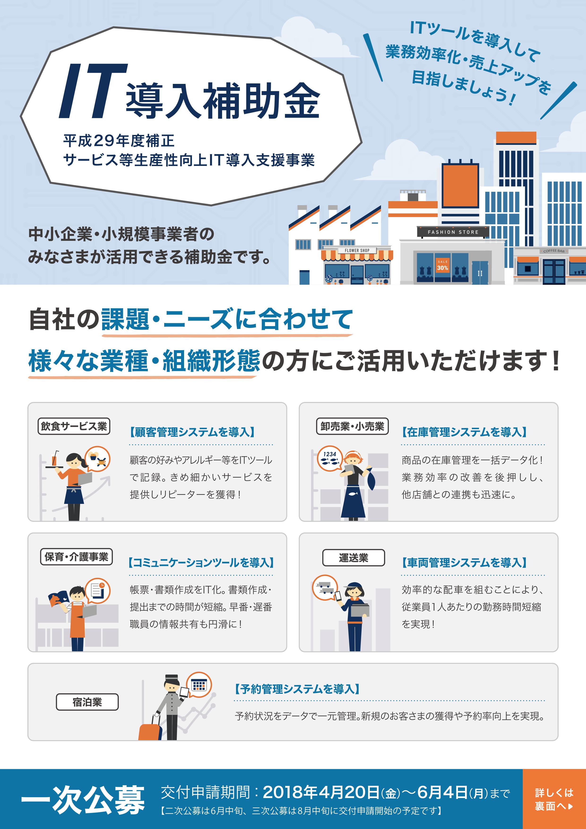 表 IT導入補助金チラシ